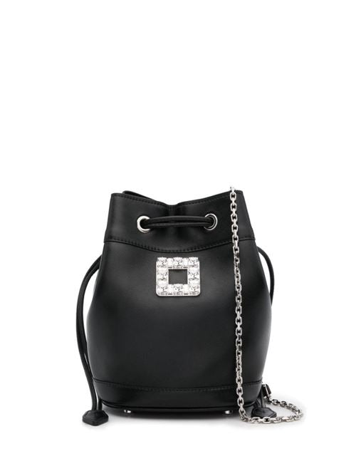 TRES VIVIER LEATHER BUCKET BAG
