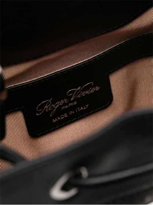 TRES VIVIER LEATHER BUCKET BAG