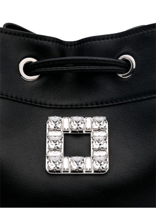 TRES VIVIER LEATHER BUCKET BAG