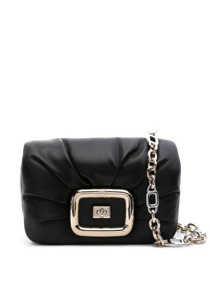 VIV CHOC MINI LEATHER CROSSBODY BAG
