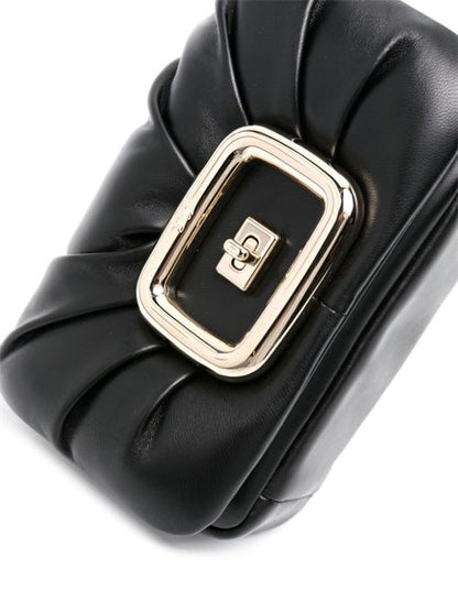 VIV CHOC MINI LEATHER CROSSBODY BAG