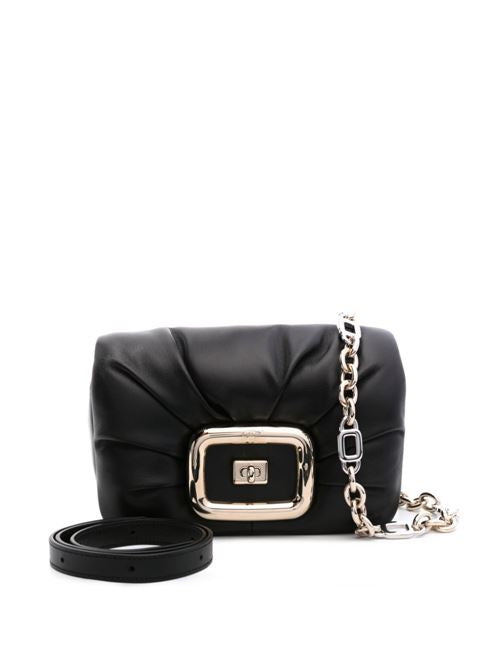 VIV CHOC MINI LEATHER CROSSBODY BAG