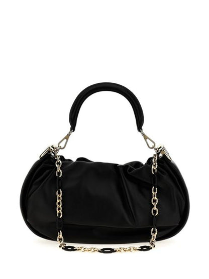 VIV CHOC MEDIUM LEATHER HOBO BAG