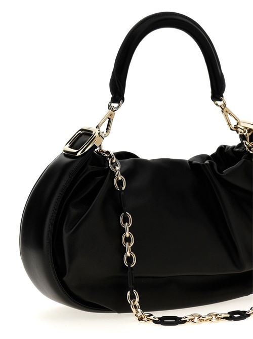 VIV CHOC MEDIUM LEATHER HOBO BAG