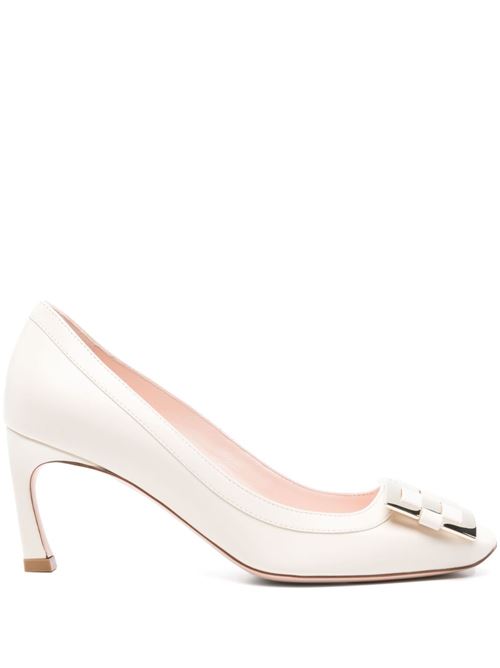 TROMPETTE LEATHER PUMPS