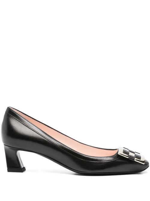 TROMPETTE LEATHER PUMPS