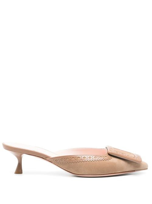VIV IN THE CITY LEATHER MULES
