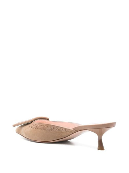 VIV IN THE CITY LEATHER MULES