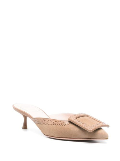 VIV IN THE CITY LEATHER MULES