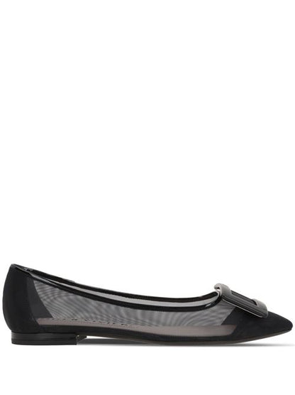 GOMMETTINE NET BALLET FLATS