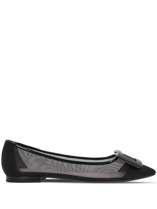 GOMMETTINE NET BALLET FLATS