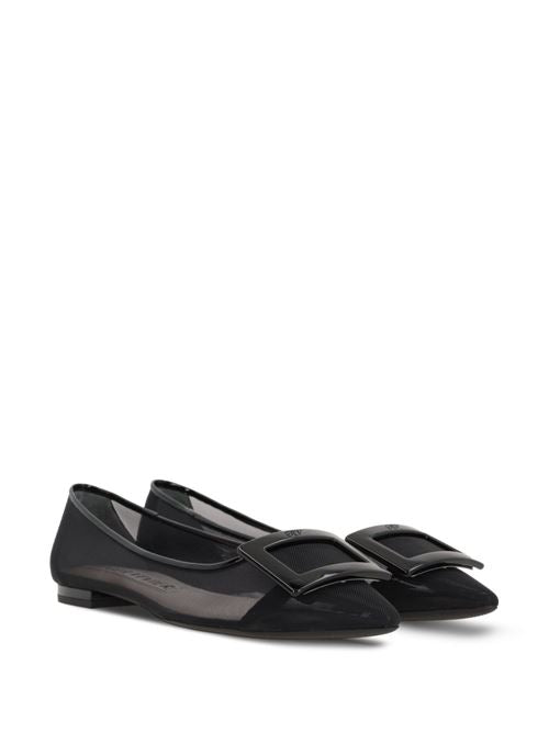 GOMMETTINE NET BALLET FLATS