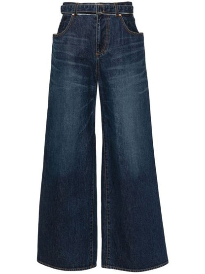 WIDE-LEG DENIM JEANS