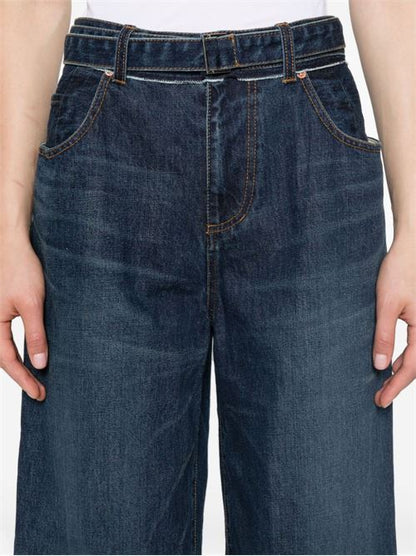 WIDE-LEG DENIM JEANS