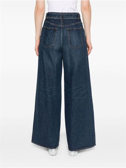 WIDE-LEG DENIM JEANS