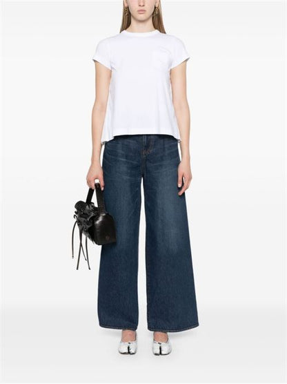 WIDE-LEG DENIM JEANS