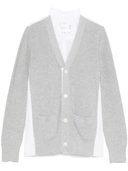 V-NECKED CARDIGAN