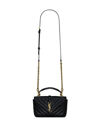 COLLEGE LEATHER MINI BAG