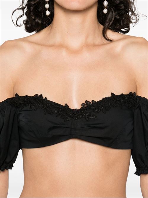 LACE DETAIL COTTON TOP