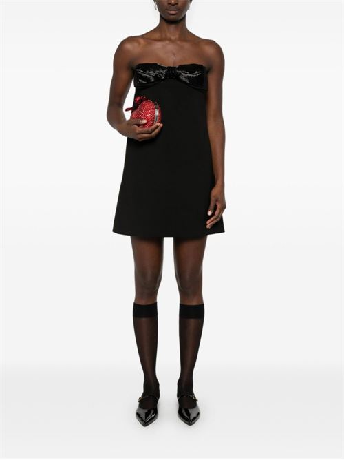 BOW DETAIL MINI DRESS