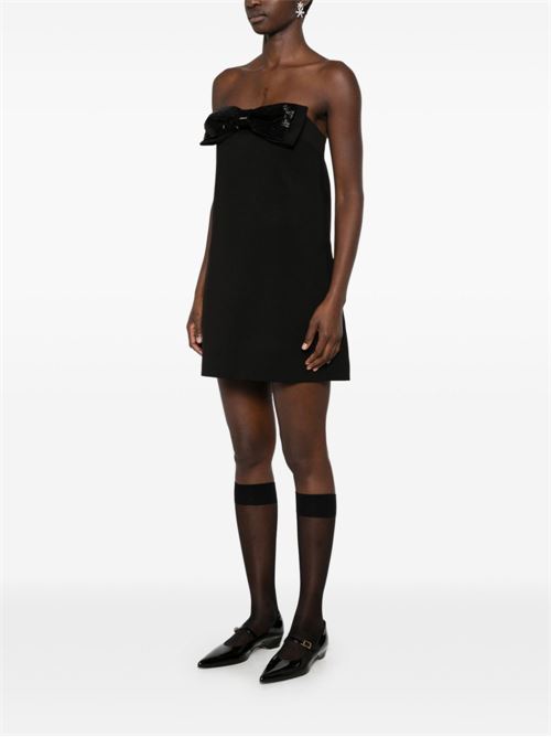 BOW DETAIL MINI DRESS