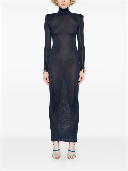 KNITTED MAXI DRESS