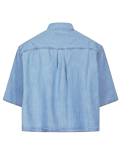 DENIM COTTON SHIRT