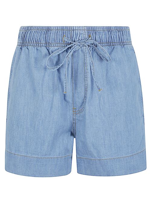 DENIM COTTON SHORTS