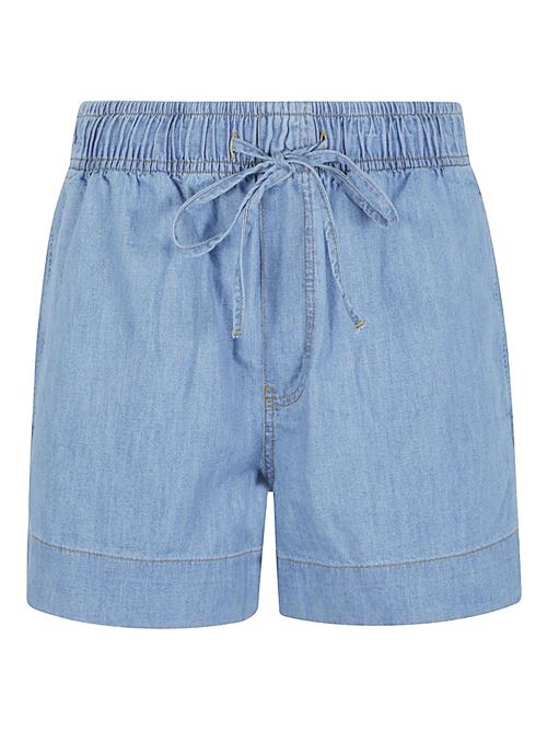 DENIM COTTON SHORTS