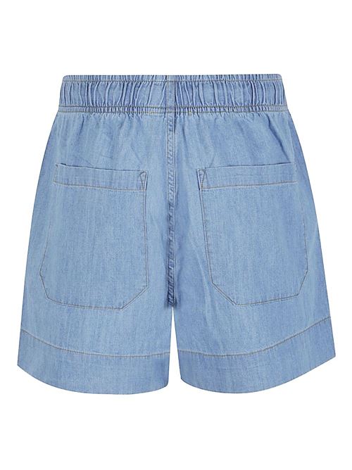 DENIM COTTON SHORTS