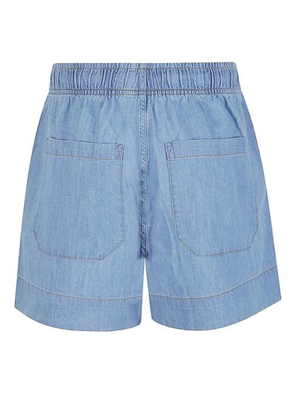 DENIM COTTON SHORTS