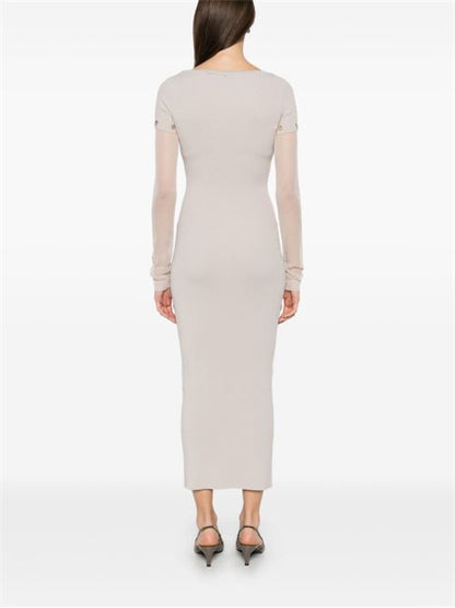 KNITTED LONG DRESS