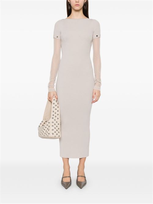 KNITTED LONG DRESS