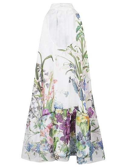 BONNIE PRINTED SILK DRESS