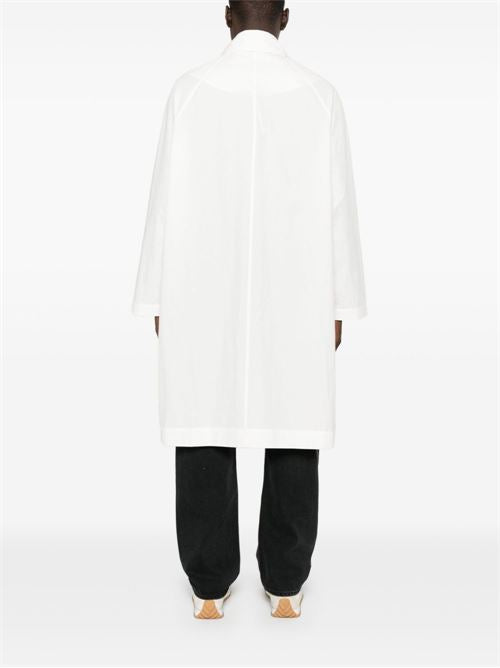 NYLON AND COTTON BLEND COAT