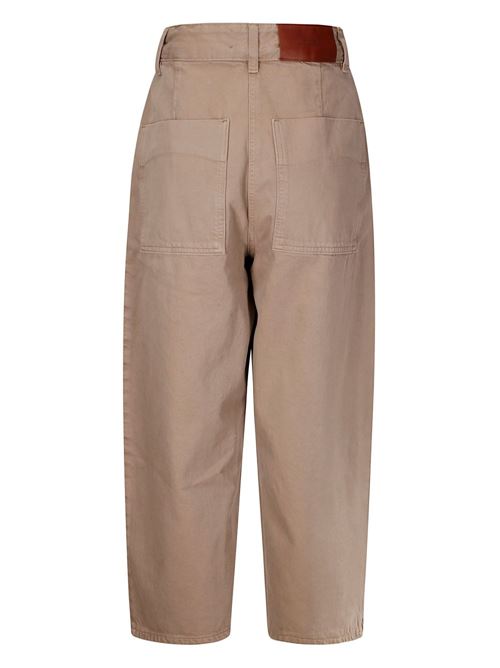 CHALCO WIDE LEG DENIM JEANS