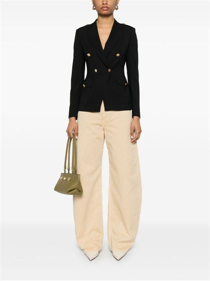 WOOL DOUBLE-BREASTED JACKET