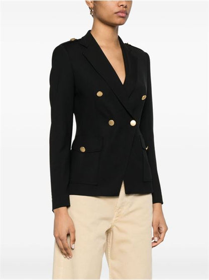 WOOL DOUBLE-BREASTED JACKET