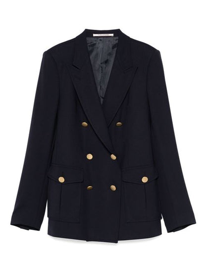 WOOL DOUBLE-BREASTED JACKET