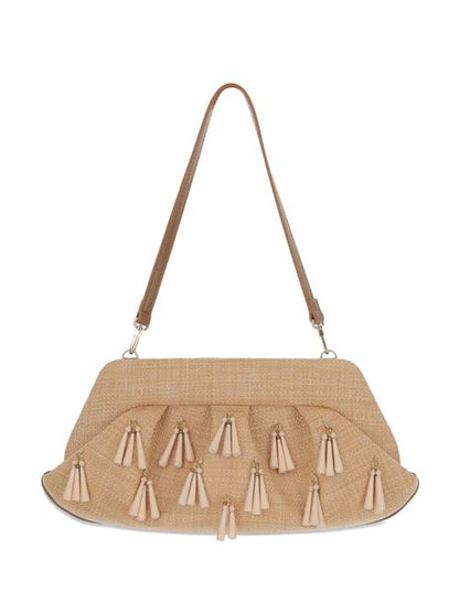 EMERA FRINGED CLUTCH