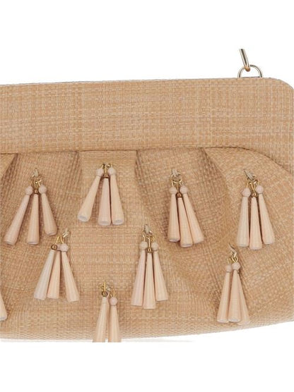 EMERA FRINGED CLUTCH