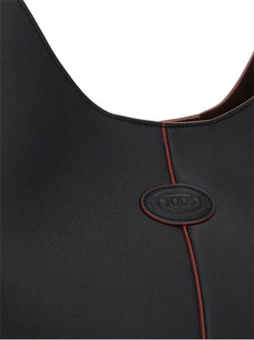 DI BAG SMALL LEATHER HOBO BAG