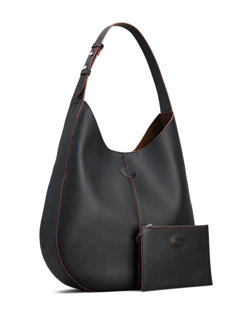 DI BAG MEDIUM LEATHER HOBO BAG