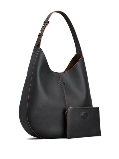 DI BAG MEDIUM LEATHER HOBO BAG