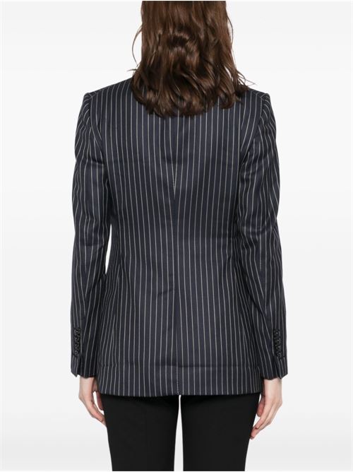 WOOL SINGLE-BREASTED BLAZER JACKET
