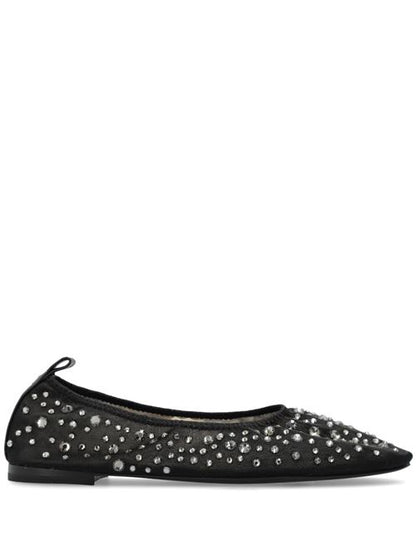 CRYSTAL BALLET FLATS