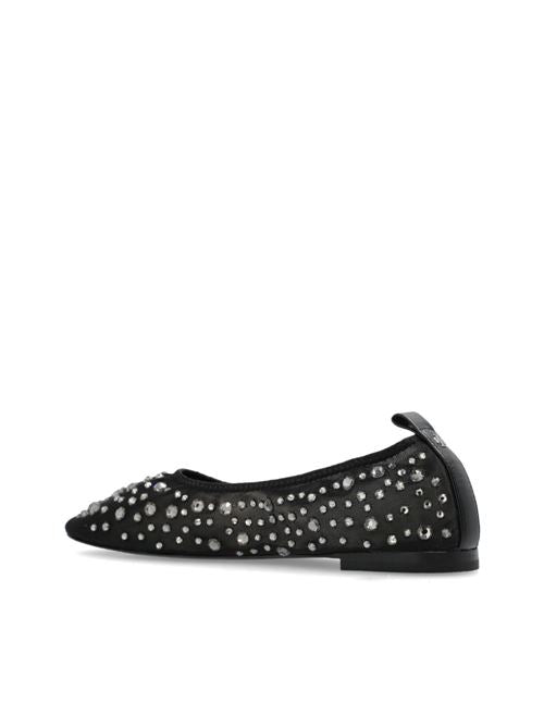 CRYSTAL BALLET FLATS