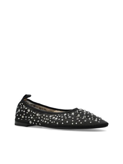 CRYSTAL BALLET FLATS