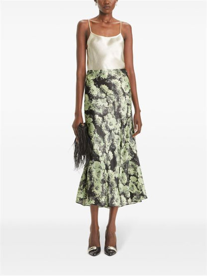 PRINTED LONG SKIRT