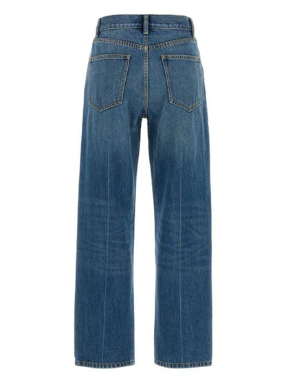 SLIM DENIM COTTON JEANS